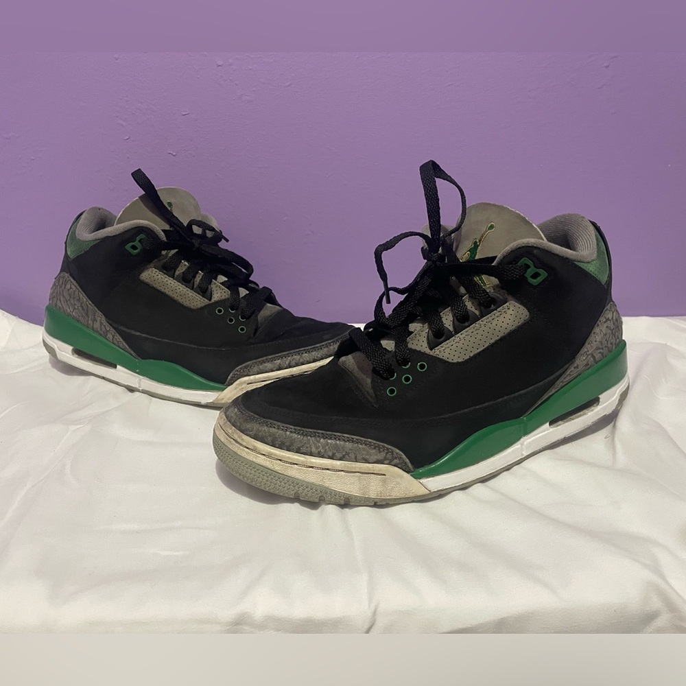 Jordan 3 pine green